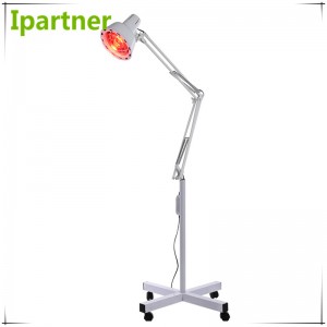 Ipartner инфрачервена подова стойка нагревателна лампа Здраве за облекчаване на болката терапия 275W салон за домашна употреба