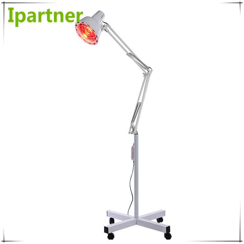 Ipartner инфрачервена подова стойка нагревателна лампа Здраве за облекчаване на болката терапия 275W салон за домашна употреба